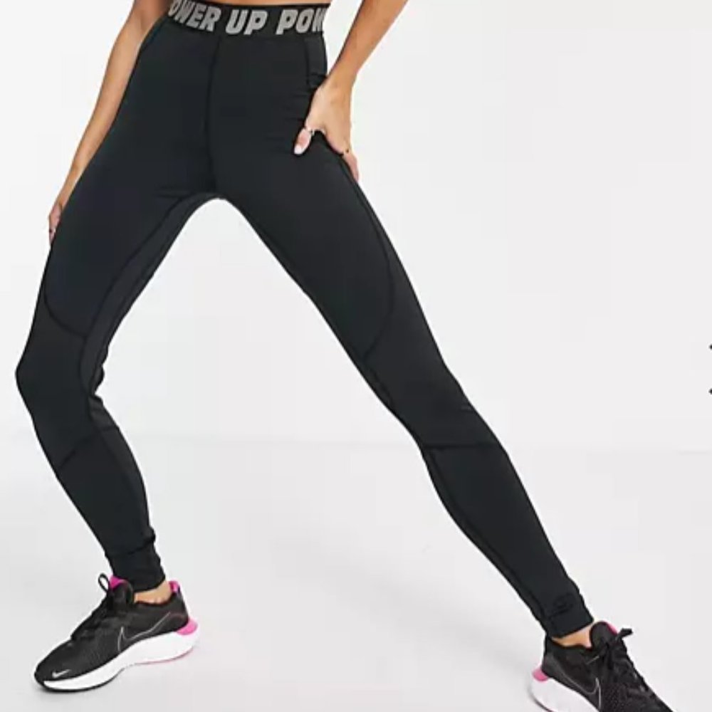 Urban Threads Tall banded waistband gym leggings